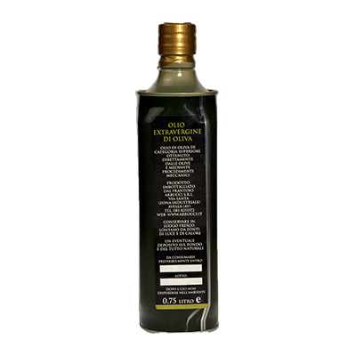 Frantoio Arbucci - Olio Extra Vergine di olive in bottiglia stagnata da 0,75 lt