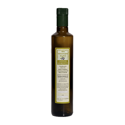 Frantoio Arbucci - Olio Extra Vergine di olive al limone in bottiglia vetro da 0,5 lt