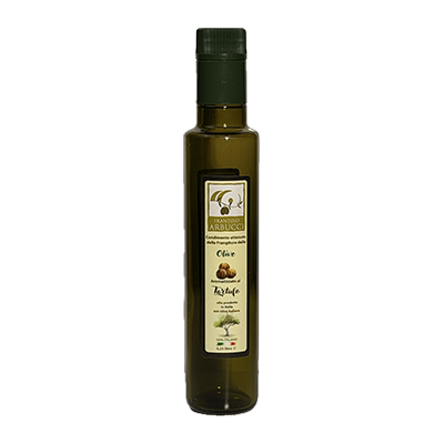Frantoio Arbucci - Olio Extra Vergine di olive al tartufo in bottiglia vetro da 0,25 lt